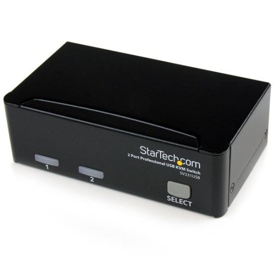 StarTech.com Commutateur KVM 2 Ports VGA USB - Switch KVM - 1920x1440