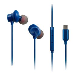 Panasonic RP-TCM225DEA écouteur/casque Avec fil Ecouteurs Appels/Musique USB Type-C Bleu