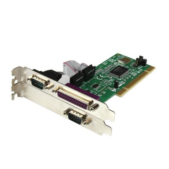 StarTech.com Carte PCI avec 2 Ports RS232 et 1 Port Parallèle - Adaptateur Série - UART 16550