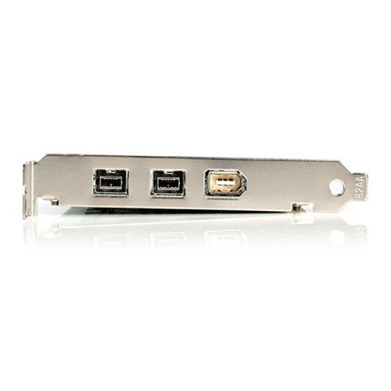 StarTech.com Carte adaptateur 3 ports PCI 1394b FireWire avec kit dédition vidéo numérique