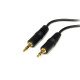 StarTech.com 6ft 3.5mm câble audio 1,8 m 3,5mm Noir