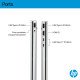 HP OmniBook 5 Flip 14-fp0742nb Intel® Core™ i3 i3-1315U Hybride (2-en-1) 35,6 cm (14") Écran tactile 2K 8 Go LPDDR5-SDRAM 512 Go SSD Wi-Fi 6 (802.11ax) Windows 11 Home Argent