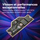Crucial CT32G75C2LP5X module de mémoire 32 Go 1 x 32 Go LPDDR5X 7500 MT/s Crucial CT32G75C2LP5X module de mémoire 32 Go 1 x 32 Go LPDDR5X 7500 MT/s