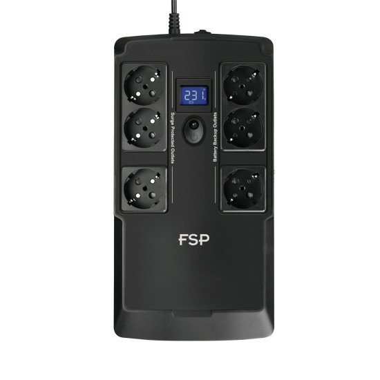 FSP/Fortron NanoFit 600 0,6 kVA 360 W 6 sortie(s) CA