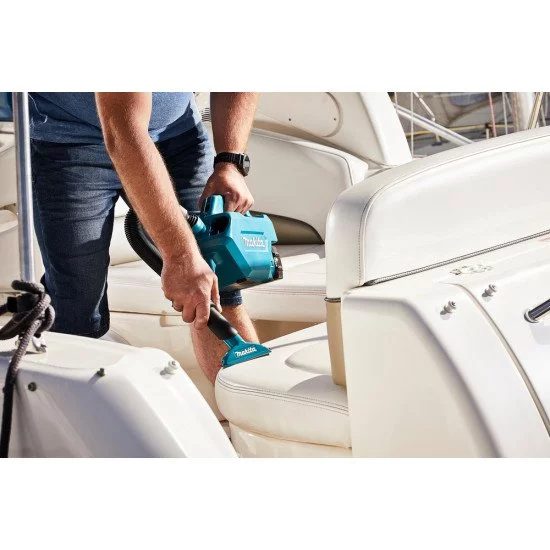 Makita DCL184Z aspirateur de table Bleu Sac à poussière Makita DCL184Z aspirateur de table Bleu Sac à poussière