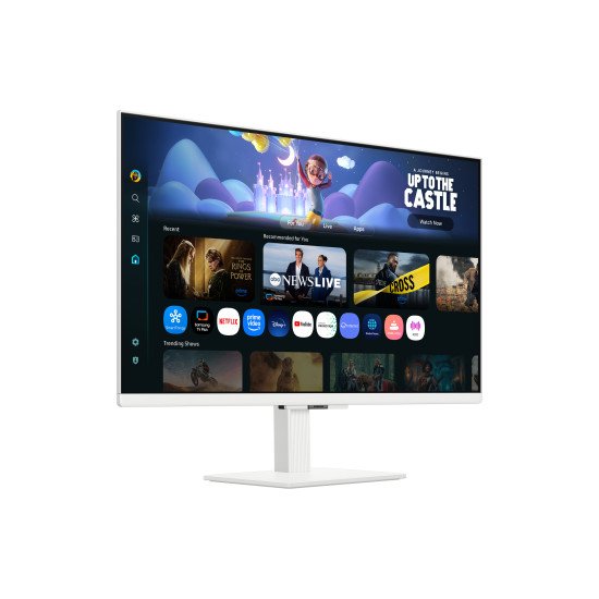 Samsung M5 M50F écran PC 68,6 cm (27") 1920 x 1080 pixels Full HD LCD Blanc
