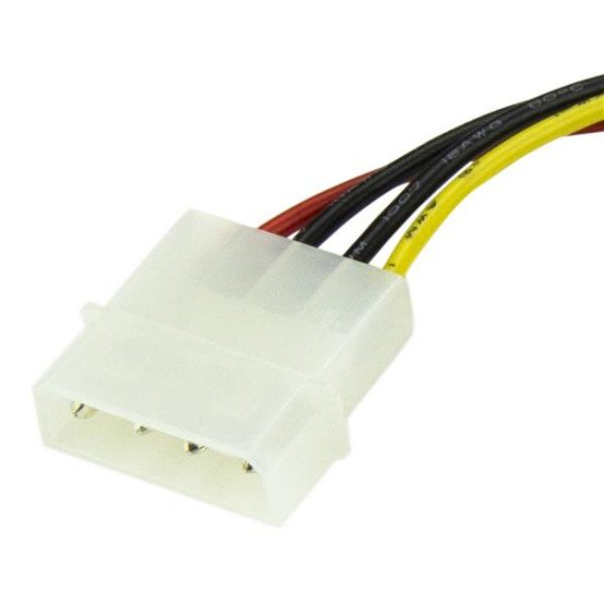 StarTech.com SATAPOWADAP Câble Adaptateur d'Alimentation Molex vers SATA - LP4 Mâle vers SATA Power Femelle - 15 cm