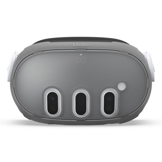 Urban Armor Gear UAG Quest 3 Plyo Ash Étui Translucide, Gris Polycarbonate (PC)