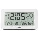 Braun BC13WP-DCF réveille-matin Réveil numérique Blanc
