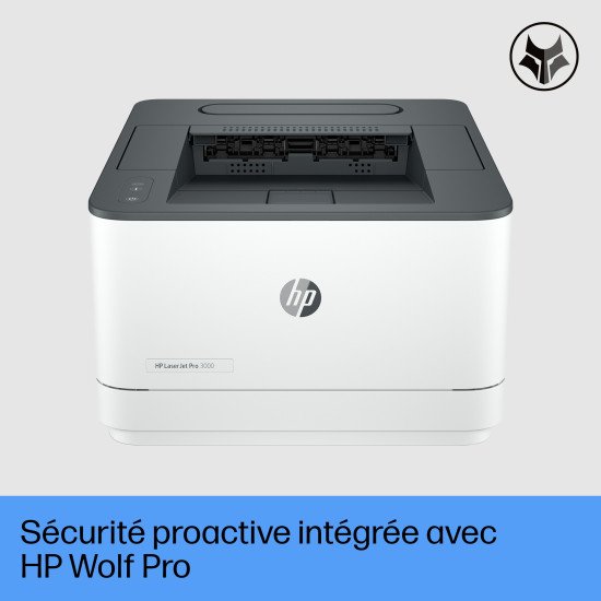 HP Imprimante LaserJet Pro 3002dw, Noir et blanc, Imprimante pour Petites/moyennes entreprises, Imprimer, Sans fil; Imprimer depuis un téléphone ou une tablette; Impression recto-verso