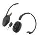 Jabra Evolve3 65 Casque Sans fil Arceau Bureau/Centre d'appels USB Type-A Bluetooth Noir
