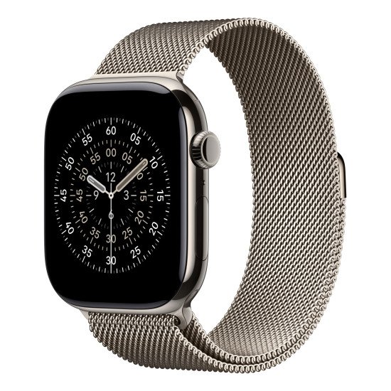 Apple MGJ24ZM/A accessoire intelligent à porter sur soi Bande Naturel Acier inoxydable