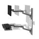 Ergotron LX Pro Series 45-696-293 support d'écran plat pour bureau 86,4 cm (34") Mur Gris foncé