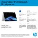 HP OmniBook 5 Flip 14-fp0742nb Intel® Core™ i3 i3-1315U Hybride (2-en-1) 35,6 cm (14") Écran tactile 2K 8 Go LPDDR5-SDRAM 512 Go SSD Wi-Fi 6 (802.11ax) Windows 11 Home Argent