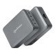 Manhattan Station de charge GaN USB Power Delivery à 4 ports, 240 W / PD 3.1, 4 ports USB-C PD jusqu'à 140 W par port, puissance totale de 240 W, noir