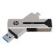 PNY 911 Pro lecteur USB flash 1 To USB Type-A / USB Type-C 3.2 Gen 2 (3.1 Gen 2) Argent