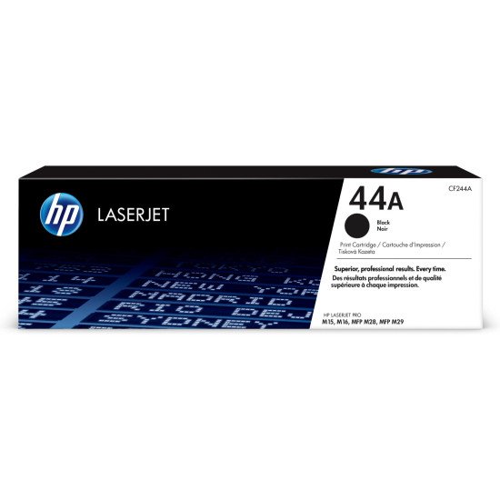 HP 44A Black Original LaserJet Toner Cartridge Noir 1 pièce(s)