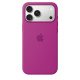 Apple Coque en silicone avec MagSafe pour iPhone 18 Pro Max - Magenta