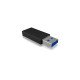 ICY BOX IB-CB015 USB Type-C 3.1 (Gen 2) USB Type-A 3.1 (Gen 2) Noir