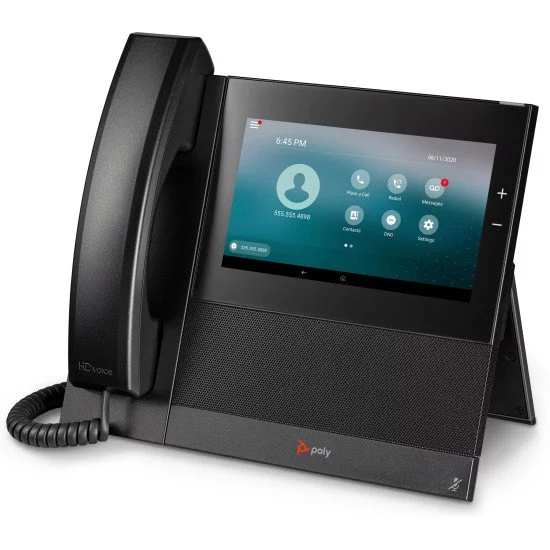 POLY Téléphone multimédia professionnel CCX 600 avec Open SIP et compatible PoE POLY Téléphone multimédia professionnel CCX 600 avec Open SIP et compatible PoE