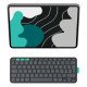 Logitech Flip Folio QWERTY US International Bluetooth Graphite
