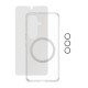 PanzerGlass CR67643 coque de protection pour téléphones portables 16 cm (6.3") Housse Noir, Transparent