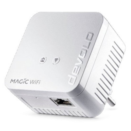 Devolo Magic 1 WiFi 4 mesh Monobande (2,4 GHz) Wi-Fi 4 (802.11n) Blanc Interne