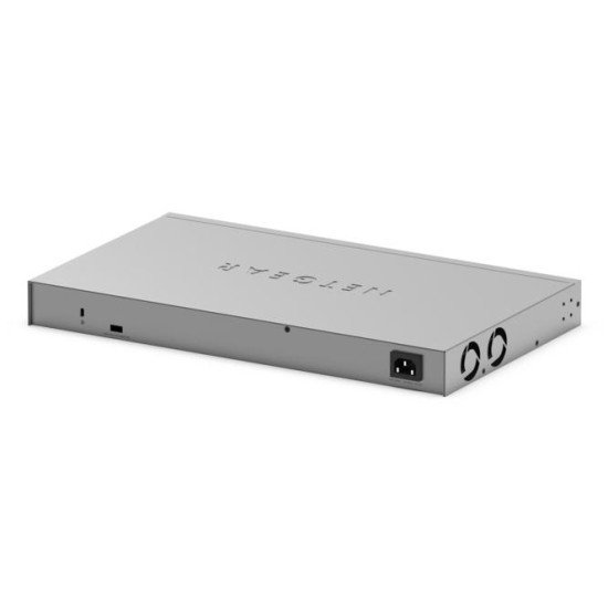 NETGEAR GS728TX L2/L3 10G Ethernet (100/1000/10000) Connexion Ethernet POE Noir NETGEAR GS728TX L2/L3 10G Ethernet (100/1000/10000) Connexion Ethernet POE Noir