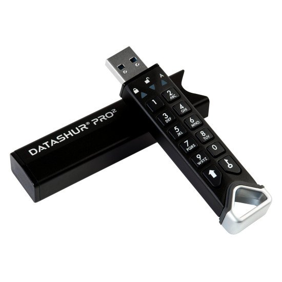 iStorage datAshur PRO2 lecteur USB flash 32 Go USB Type-A 3.2 Gen 1 (3.1 Gen 1) Noir
