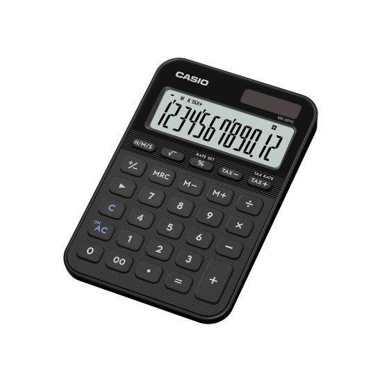 Casio MS-20YC calculatrice Bureau Calculatrice basique Noir