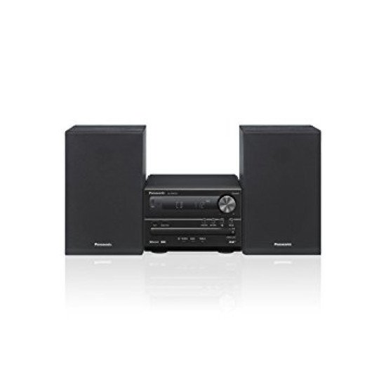 Panasonic SC-PM254EG-K ensemble audio pour la maison Système micro audio domestique Noir