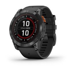 Garmin fēnix 7X Pro 3,56 cm (1.4") MIP 51 mm Numérique 280 x 280 pixels Écran tactile Gris Wifi GPS (satellite) Garmin fēnix 7X Pro 3,56 cm (1.4") MIP 51 mm Numérique 280 x 280 pixels Écran tactile Gris Wifi GPS (satellite)
