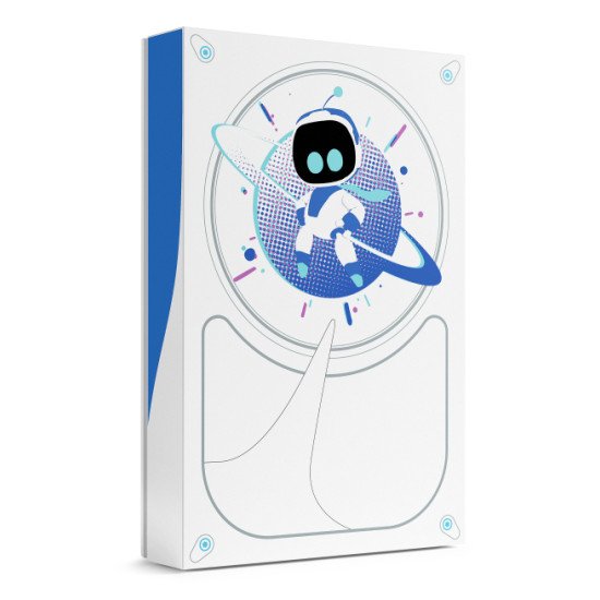Seagate Game Drive Astro Bot disque dur externe 5 To 2.0/3.2 Gen 1 (3.1 Gen 1) Blanc, Bleu