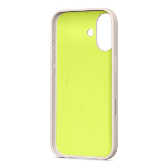 Apple MGK34LL/A coque de protection pour téléphones portables 16 cm (6.3") Housse Citron vert, Couleur de la pierre