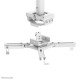 Neomounts CL25-550WH1 Support de plafond pour vidéoprojecteur - h74.5-114.5 cm - installation facile - orientable