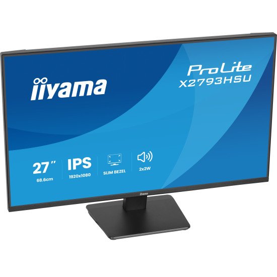 iiyama ProLite X2793HSU-B1 écran PC 68,6 cm (27") 1920 x 1080 pixels Full HD LED Noir