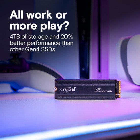 Crucial P310 4 To M.2 PCI Express 4.0 NVMe