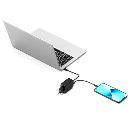 Port Designs 902065EPEU chargeur d'appareils mobiles Ordinateur portable, Tablette, Smartphone Noir Secteur Intérieure