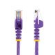 StarTech.com Câble réseau Cat5e sans crochet de 7 m - Violet