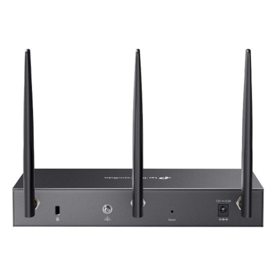 TP-Link Omada AX3000 routeur sans fil Gigabit Ethernet Bi-bande (2,4 GHz / 5 GHz) Noir TP-Link Omada AX3000 routeur sans fil Gigabit Ethernet Bi-bande (2,4 GHz / 5 GHz) Noir