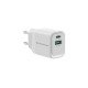 Conceptronic ALTHEA19W33 chargeur d'appareils mobiles Universel Blanc Secteur Charge rapide Intérieure Conceptronic ALTHEA19W33 chargeur d'appareils mobiles Universel Blanc Secteur Charge rapide Intérieure