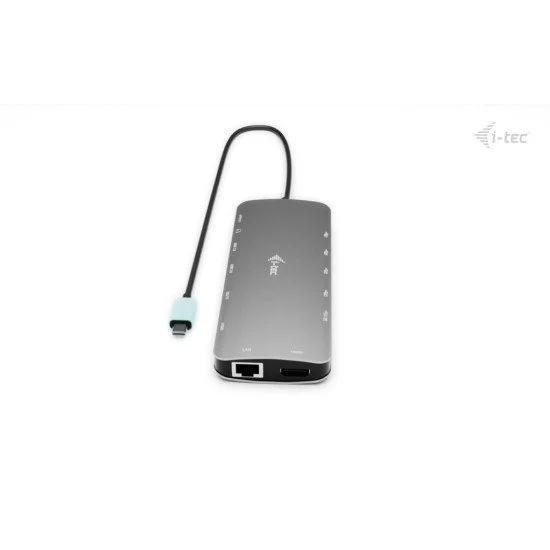 i-tec Metal USB-C Nano 3x Display Dock, 2x HDMI 1x USB-C video + Power Delivery 140W i-tec Metal USB-C Nano 3x Display Dock, 2x HDMI 1x USB-C video + Power Delivery 140W