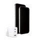 PanzerGlass empower by ® Turbo 70W Multiple Charger incl. 2 x USB-C + USB-A | UK Plug | Silver White Protection d'écran transparent Universel 1 pièce(s)