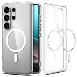Spigen Ultra Hybrid (MagFit) coque de protection pour téléphones portables 17,5 cm (6.9") Housse Transparent, Blanc