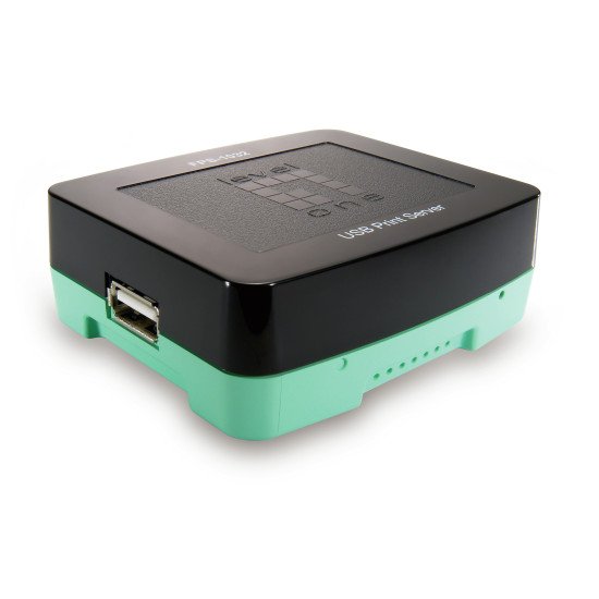 LevelOne FPS-1032 serveur d'impression Ethernet LAN Noir, Vert