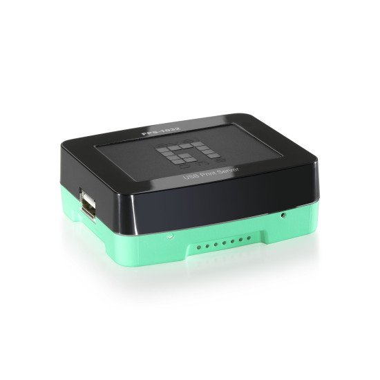 LevelOne FPS-1032 serveur d'impression Ethernet LAN Noir, Vert