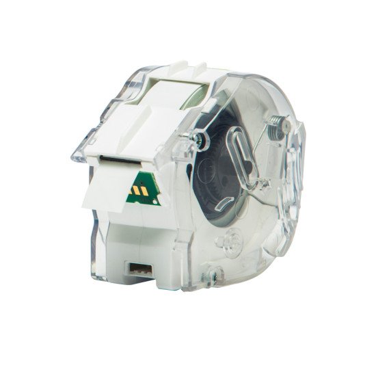 Brother CZ-1002 ruban d'étiquette Blanc sur vert