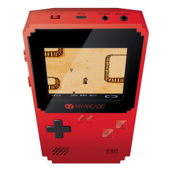 dreamGEAR PIXEL CLASSIC Rouge Manette de jeu Numérique