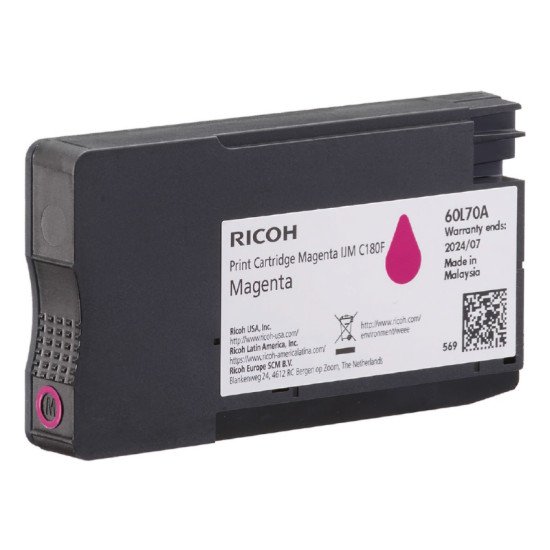 Ricoh 408519 Cartouche de toner 1 pièce(s) Original Magenta