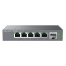 Grandstream Networks GWN7701P commutateur réseau Non-géré Gigabit Ethernet (10/100/1000) Connexion Ethernet POE Noir Grandstream Networks GWN7701P commutateur réseau Non-géré Gigabit Ethernet (10/100/1000) Connexion Ethernet POE Noir